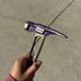 Kinetic Customs Gold Titanium Hammer 16oz Candy Purple Head & Python Brown Grip