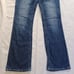 Wrangler Rock 47 Womes Jeans Bootcut Dark Wash Lowrise Size 14 34x34