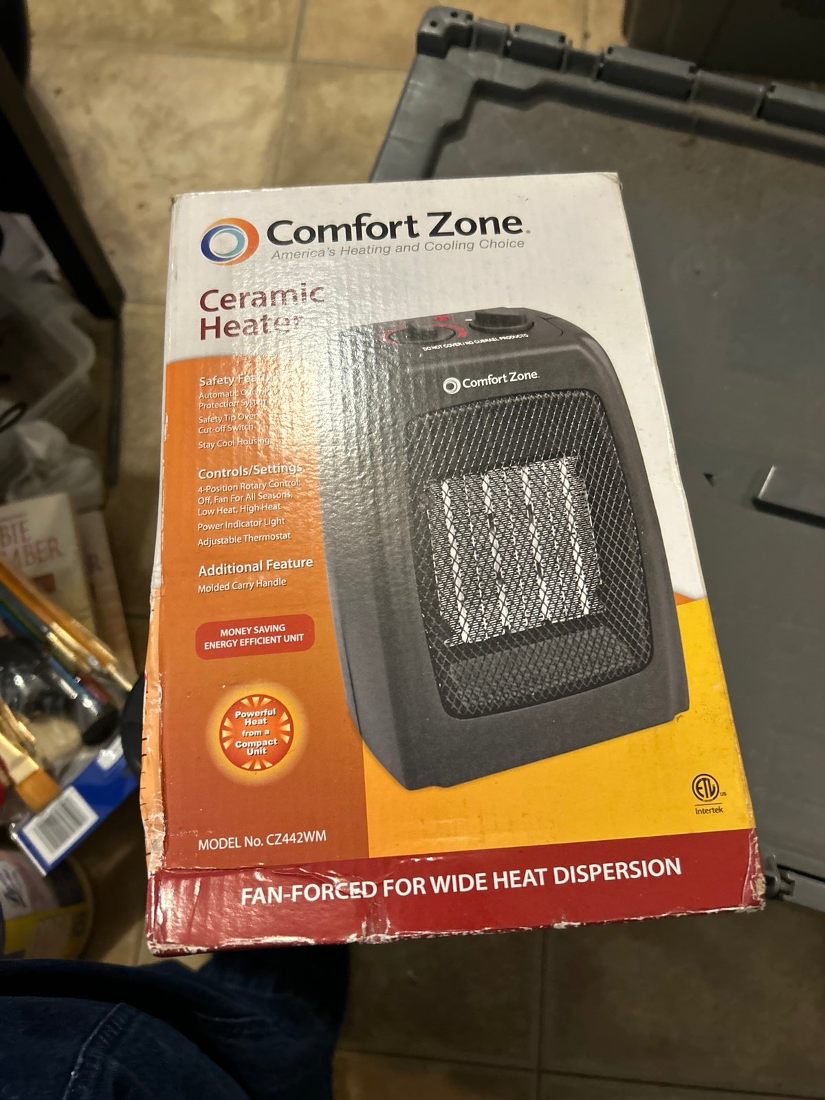 Comfort Zone Ceramic Heater