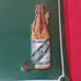 Underberg Advertisement Tin Sign With 5 Underberg Cap Magnets 15.5 x11.5