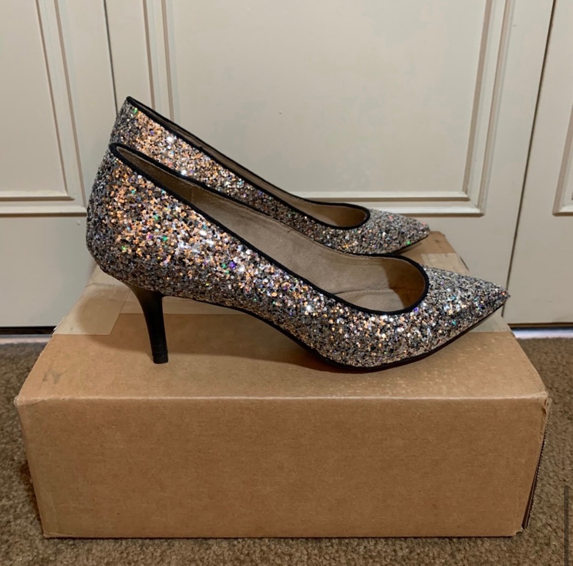 Old Navy Glitter Pumps Mercari