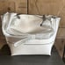 NWT Calvin Klein Reversable Sonoma Tote Large White Yellow Floral Design
