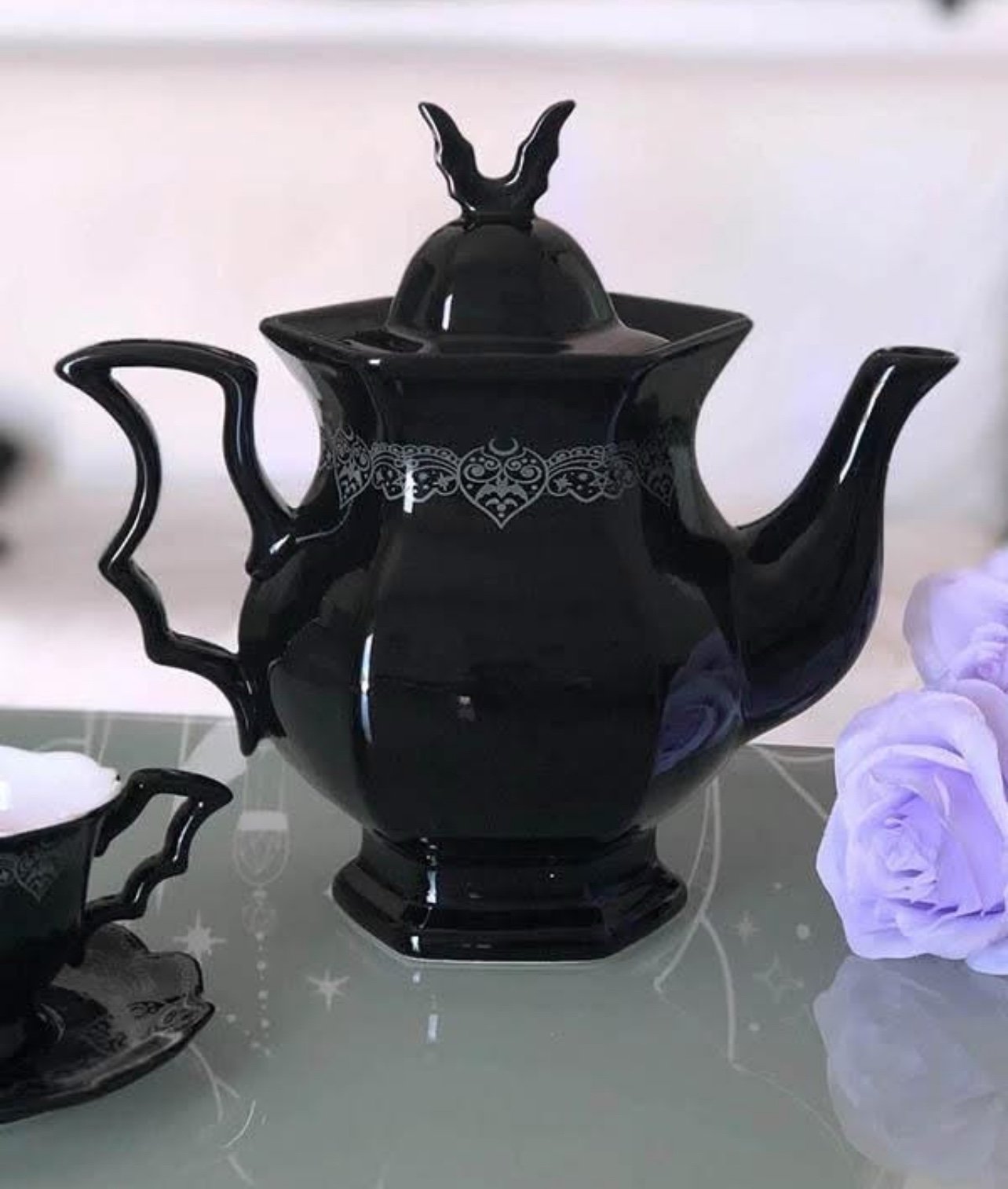 Killstar after midnight teapot set