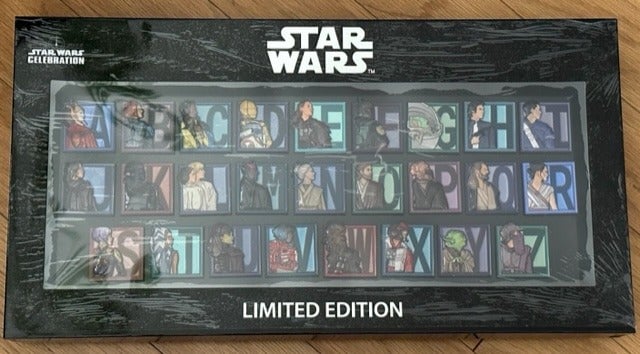 Star Wars Celebration 2022 - Karen Hallion ABC Limited Edition Pin Set