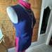 SAKS Fifth Ave STAUD SHIRT Tunic Blue Pink Woman’s M NEW NWT Designer Tank Top