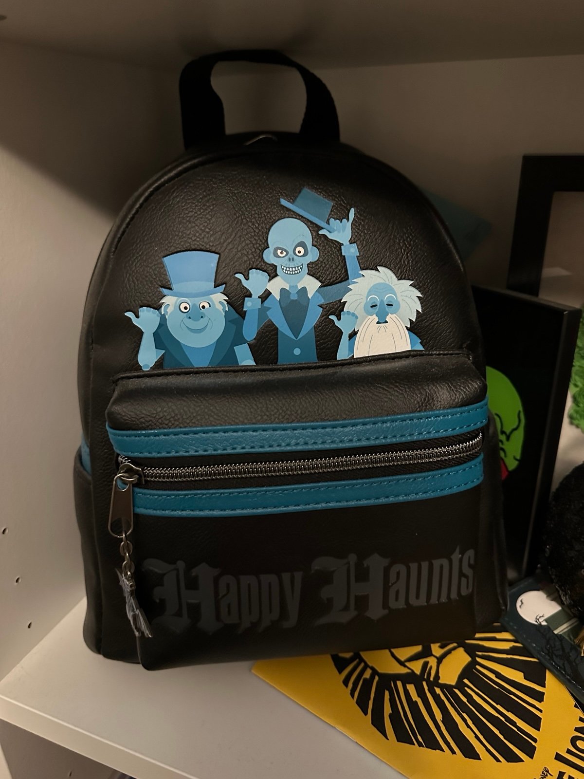 Loungefly | Disney Haunted Mansion Black Mini Backpack Purse NWT’s