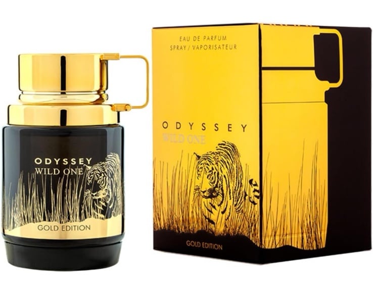 Armaf Odyssey Wild One Gold Edition for Men Eau de Parfum Spray, 3.4oz /100 ml