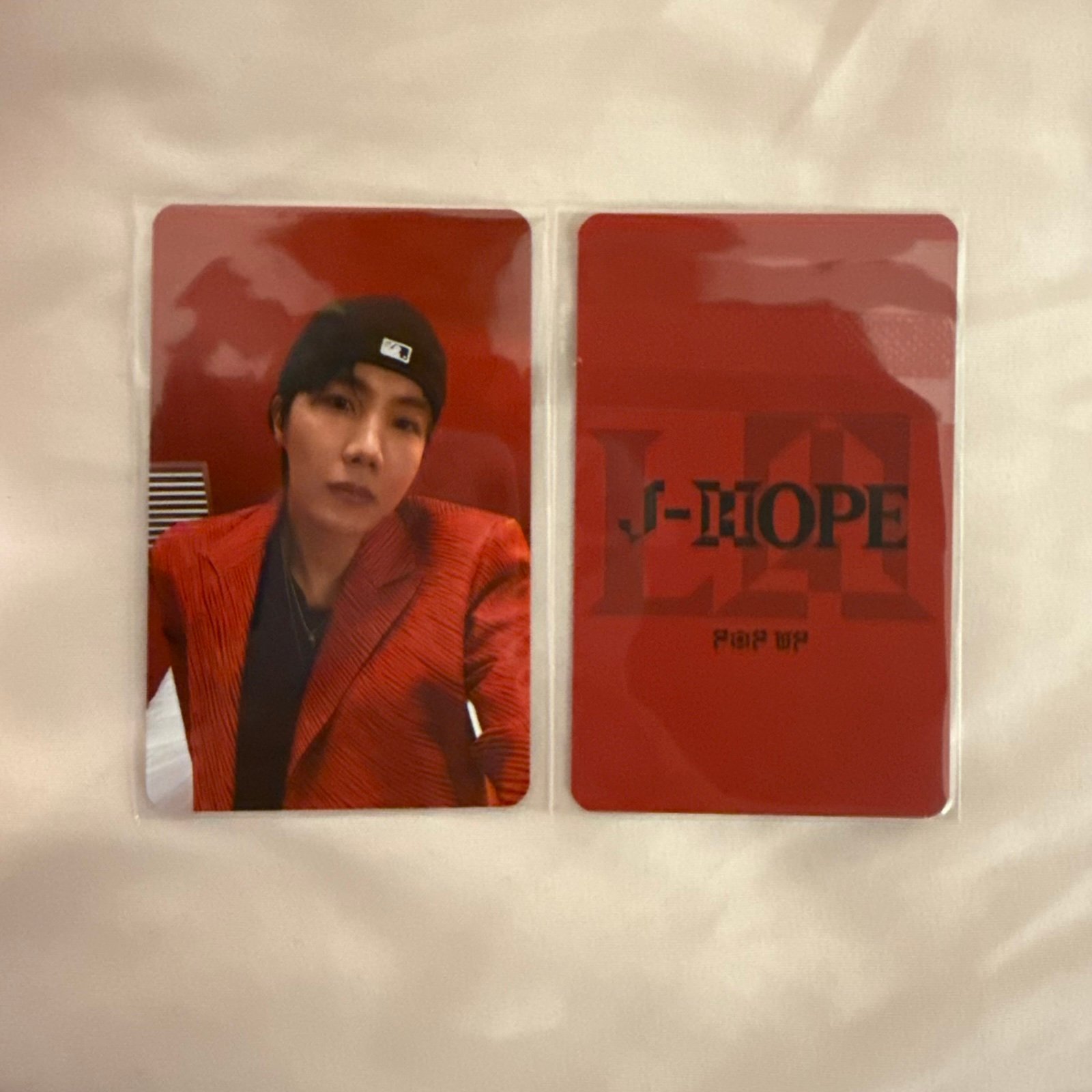 Hope On The Stage Pop Up LA J Hope Photocard with Sealed Album
