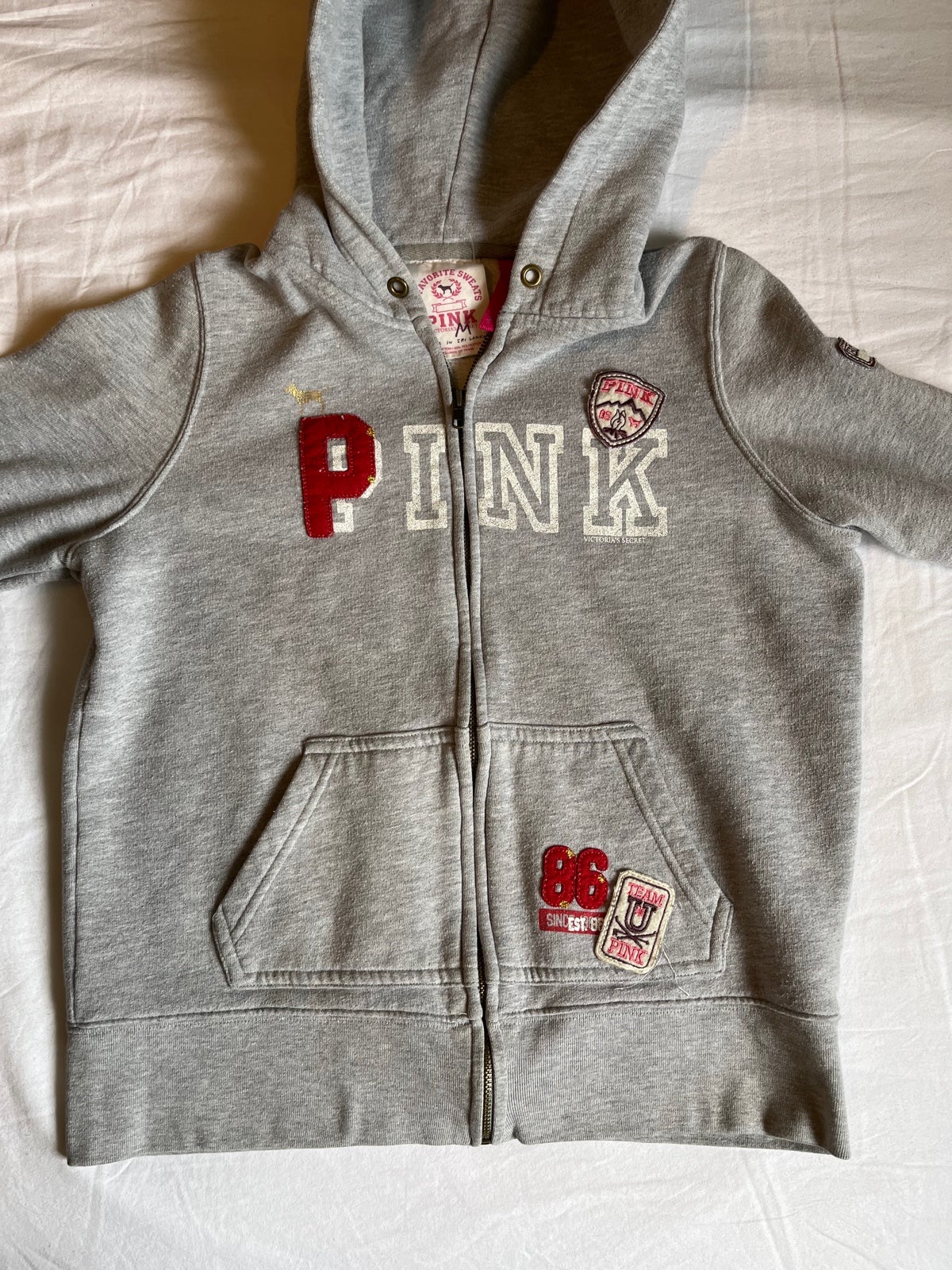 Vintage Y2K Victoria’s Secret PINK zip up