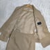 【Excellent Condition】 BURBERRY LONDON Wool Silk Blend Suit with Fur