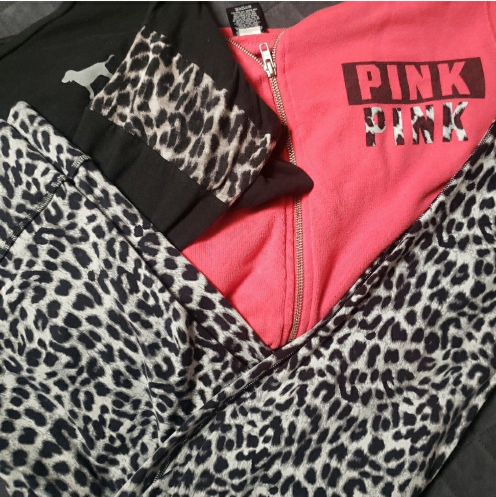 Rare HTF Victoria secret pink outfit