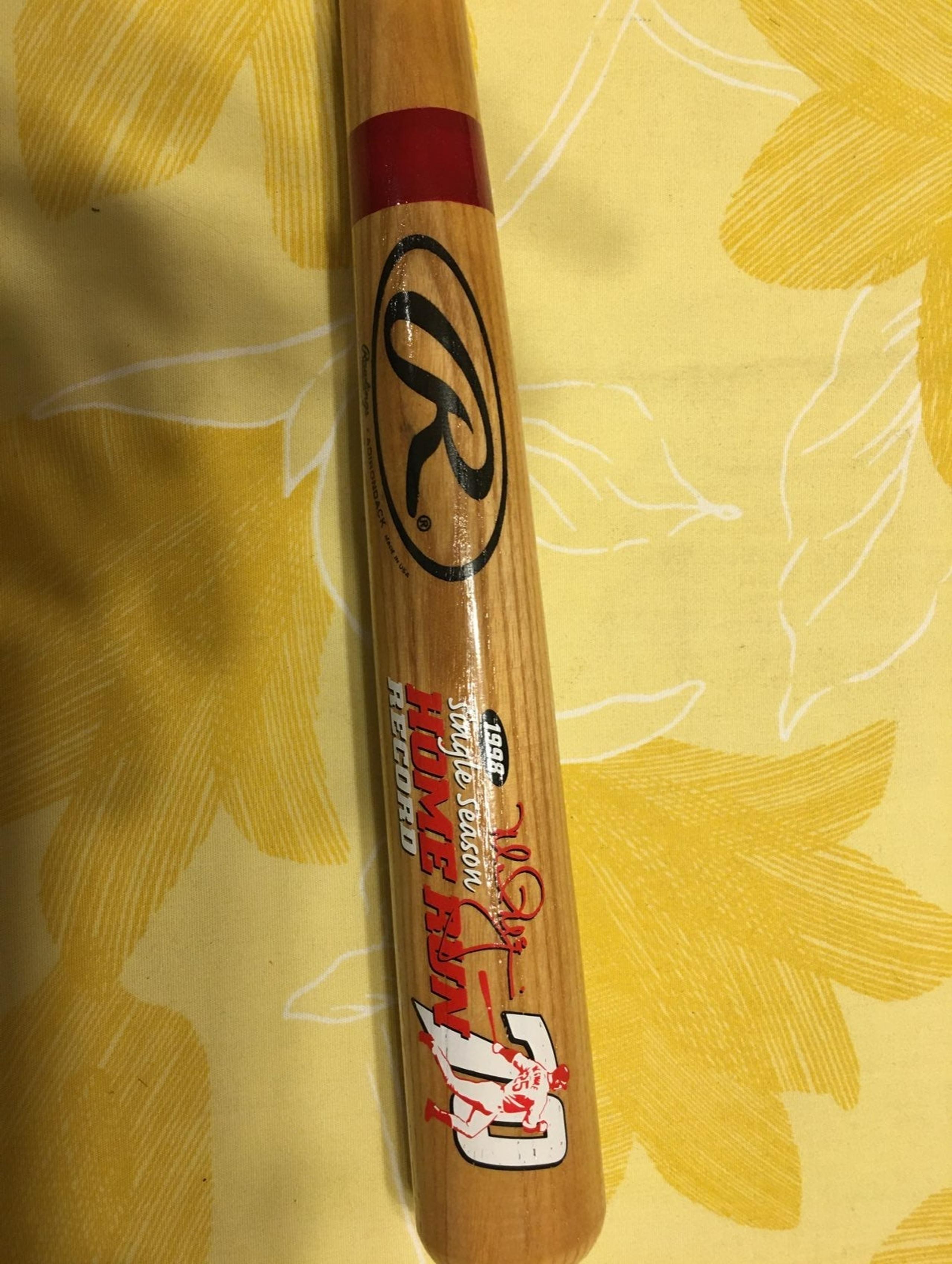Mark McGwire Mini Baseball Bat