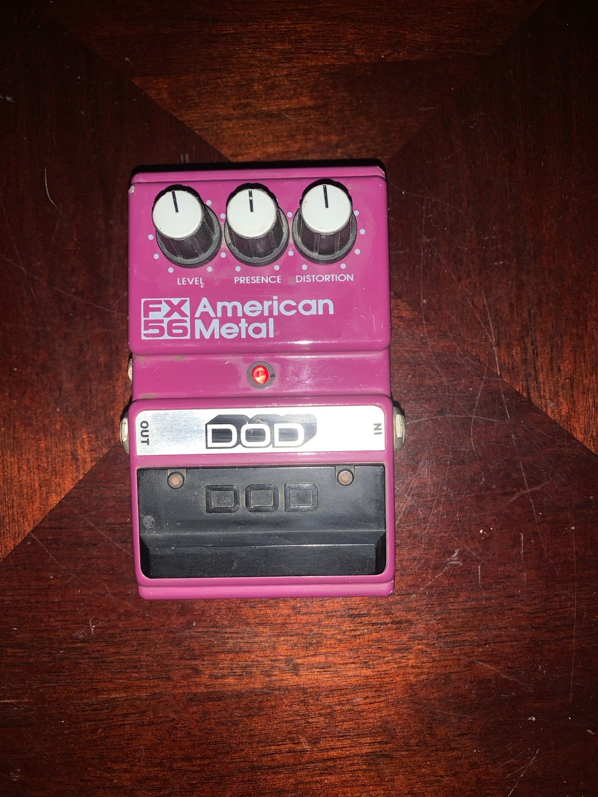 DOD FX56 American metal distortion pedal