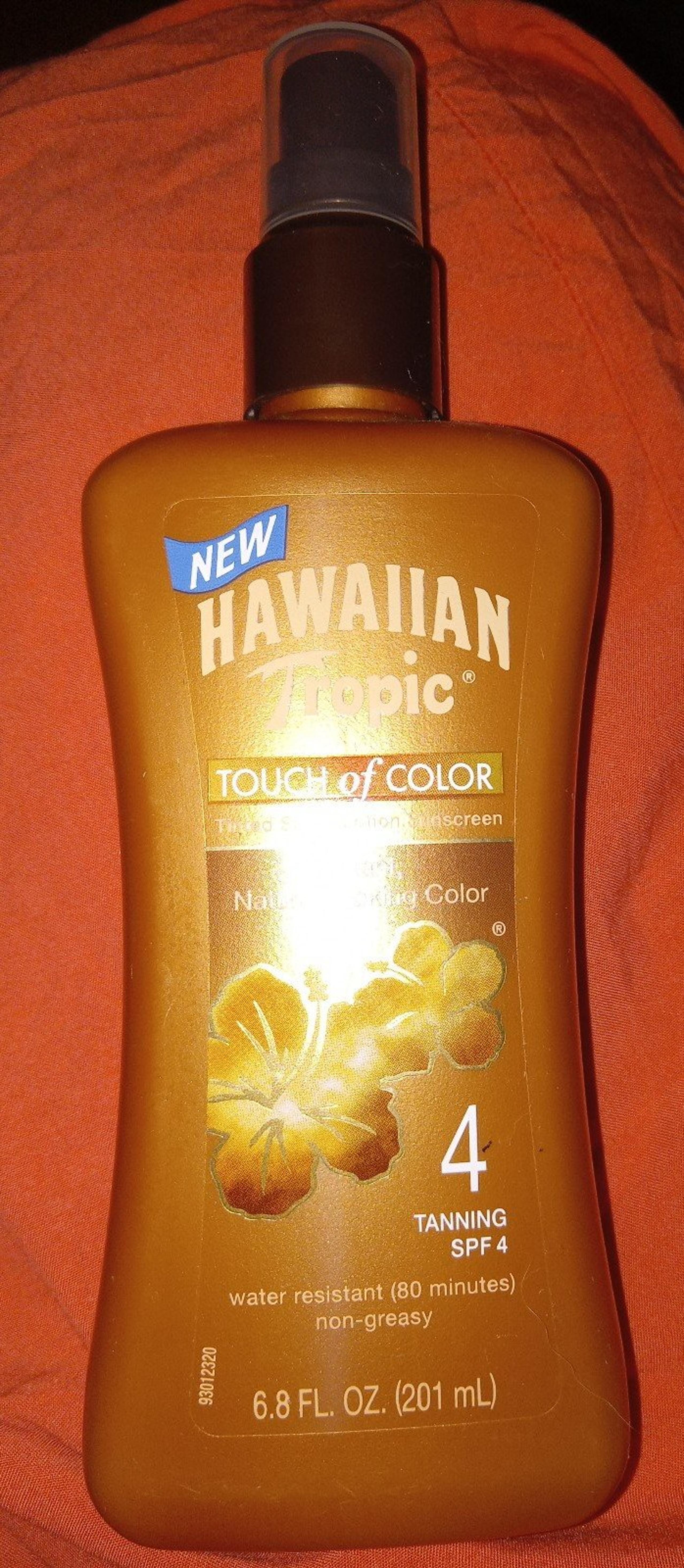 Hawaiian Tropic Touch Of Color Spray