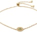 ❤️ SALE! ❤️⭐️ NEW Stone Evil Eye Bolo Bracelet in 10K Gold ⭐️
