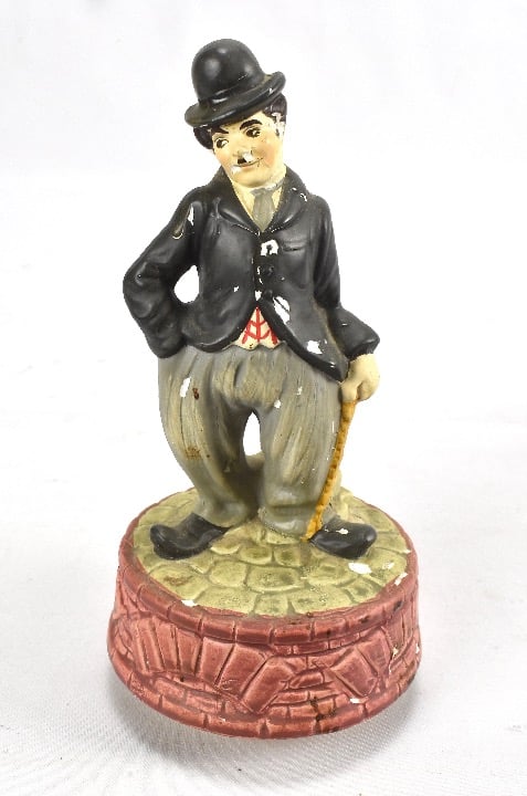 Vtg Charlie Chaplin Music Box Japan