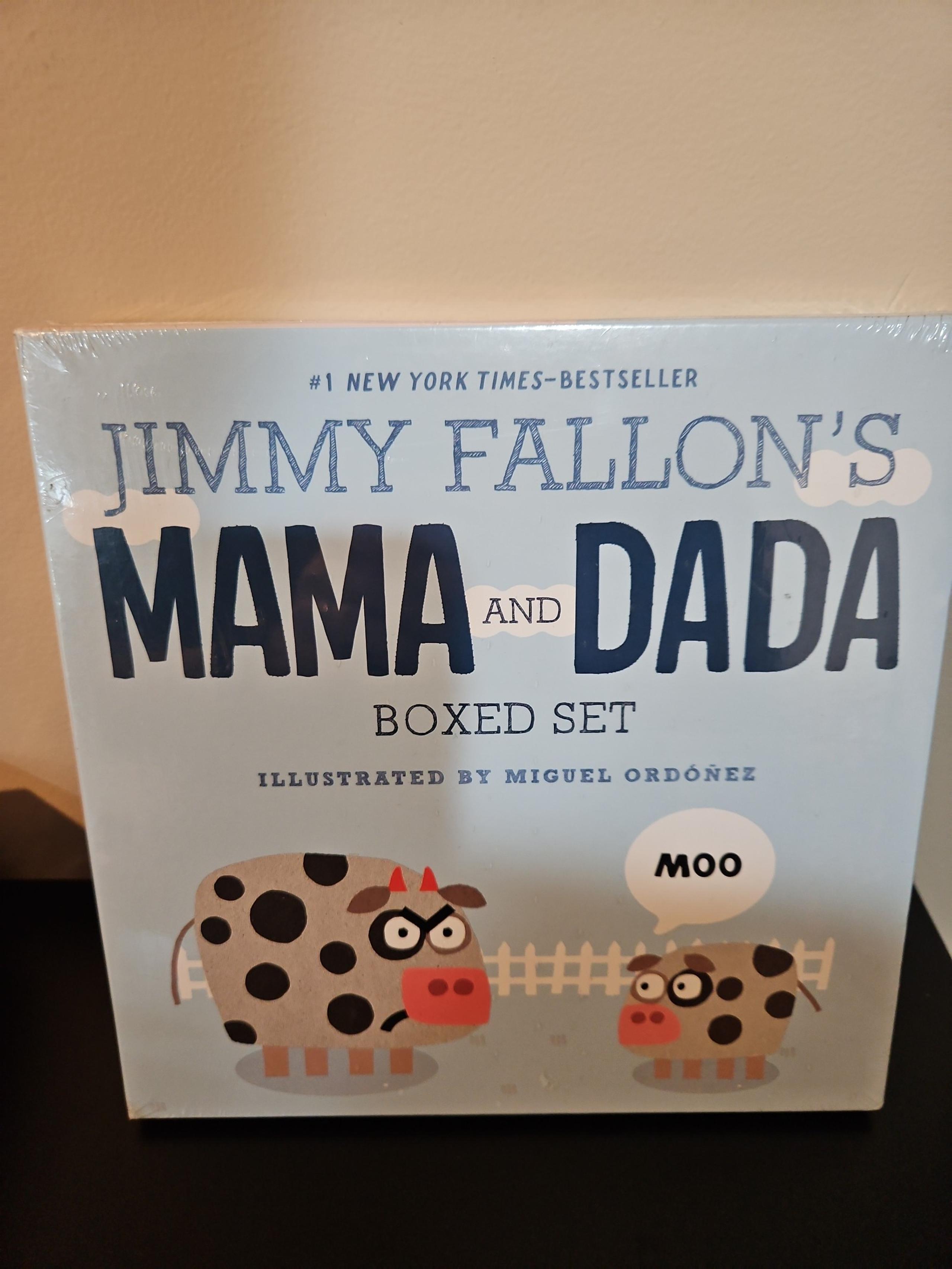 Jimmy Fallon's Mama and Dada kis book sealed box set