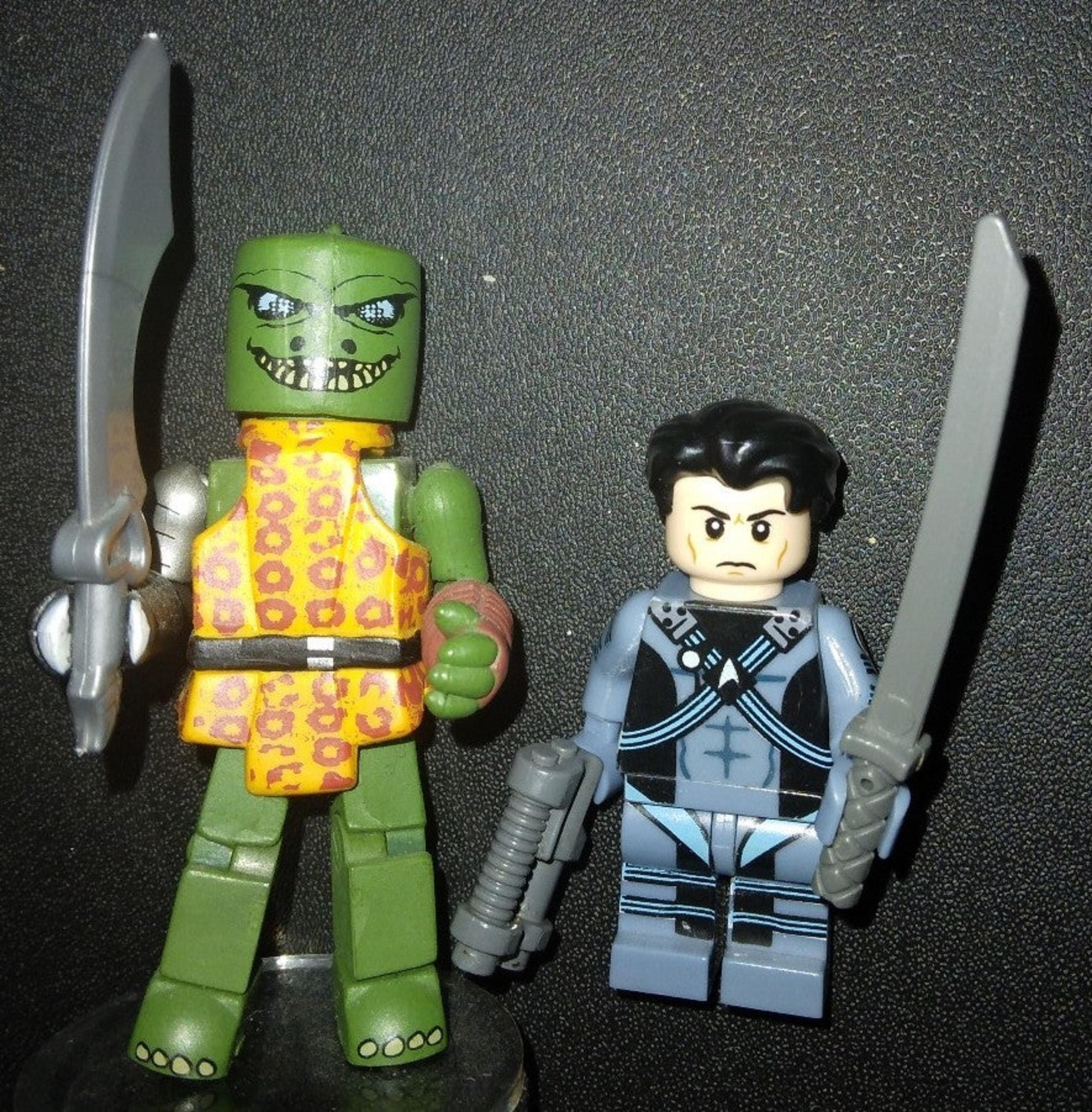 Star Trek Gorn Minimate Custom Sulu Lego Compatible Minifigure Lot