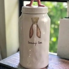 Rae Dunn Easter Tall Bunny Canister