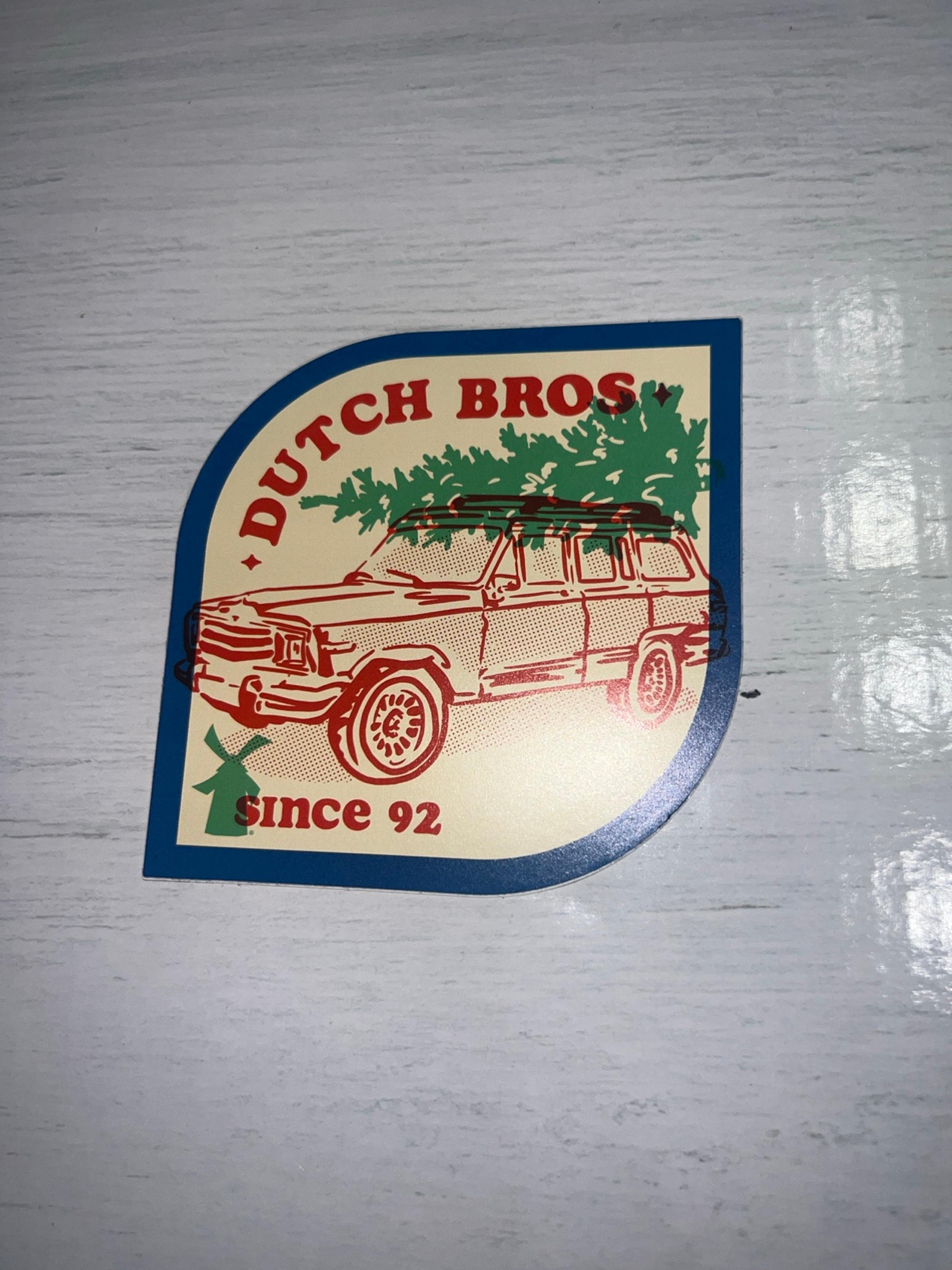 Dutch bros sticker