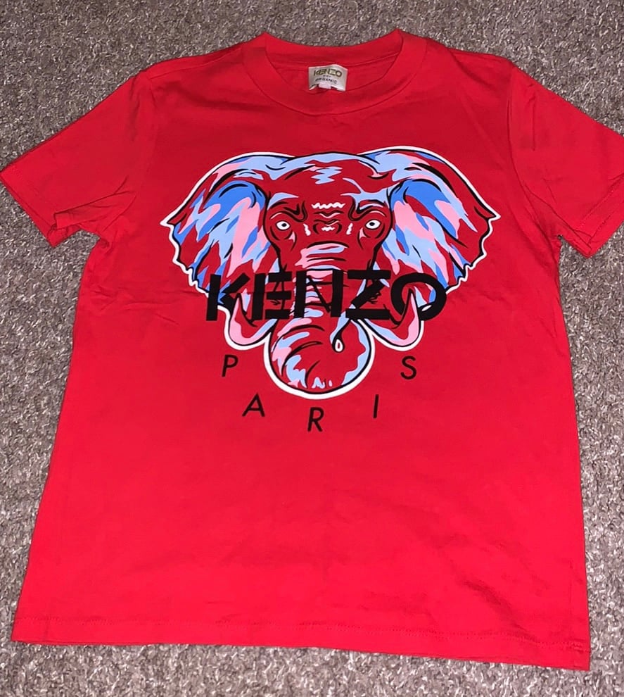 Kenzo Organic Kids Graphic Shirt