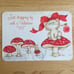 Vtg Valentine 1986 Hallmark Postcard