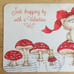 Vtg Valentine 1986 Hallmark Postcard