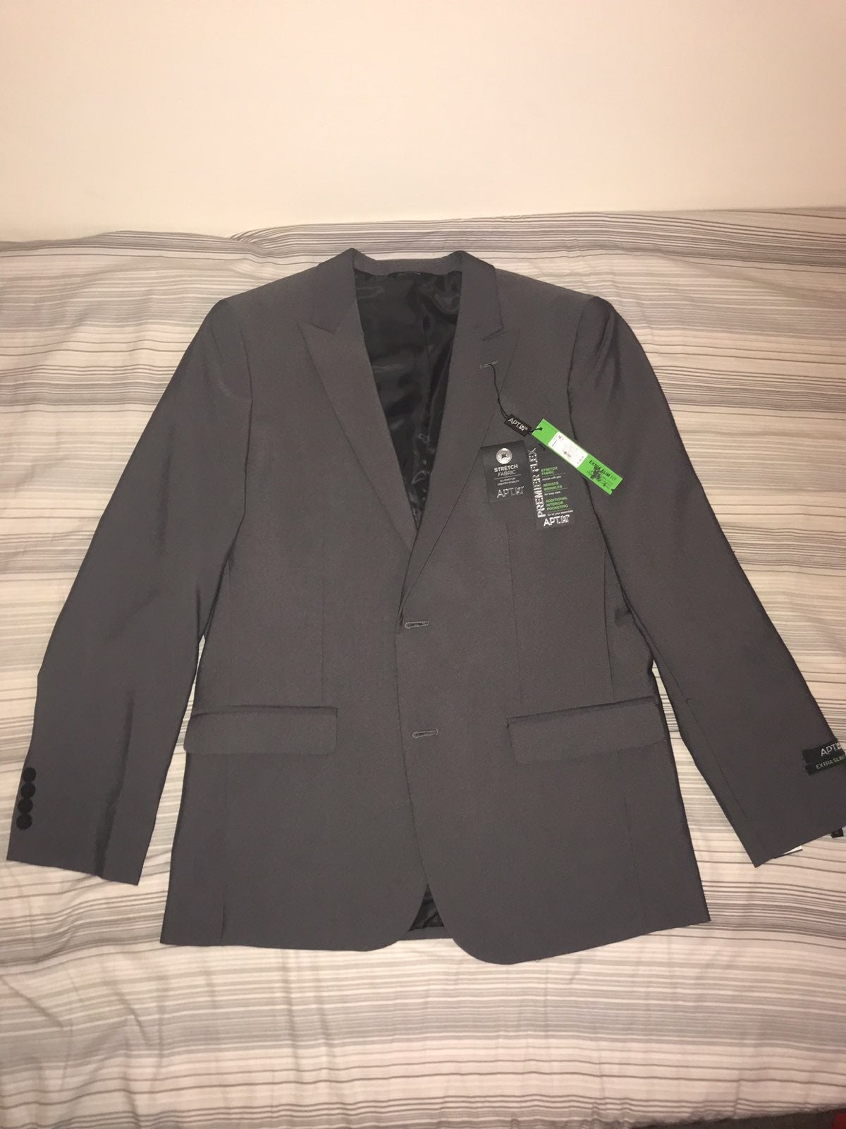 New With Tags Grey 42R Suit