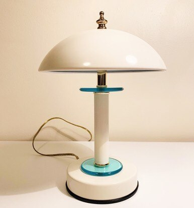 Mid Century Modern Dome Halogen Lamp