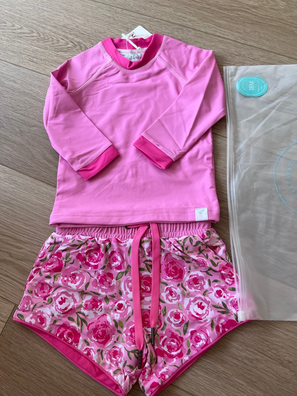 SweetHoney two piece toddler bathing suit