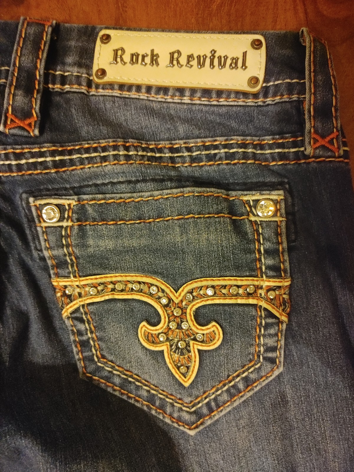 Ladies Rock Revival Jeans Size 27x30