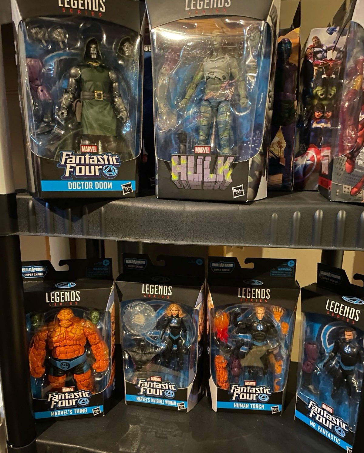 Fantastic Four - Super Skrull BAF set all sealed never opened