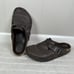 Birkenstock Boston Dark Brown Leather Clog Shoes FLAWED Size EU 40 / US Womens 9