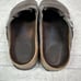Birkenstock Boston Dark Brown Leather Clog Shoes FLAWED Size EU 40 / US Womens 9