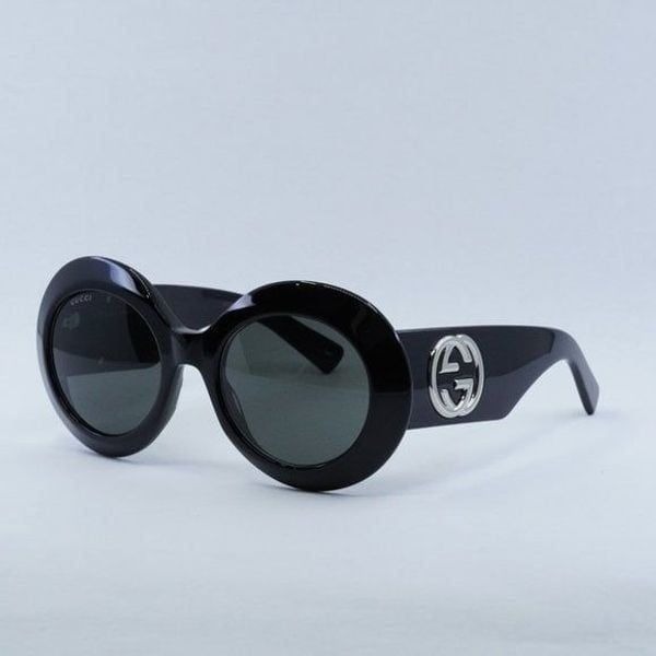 NEW GUCCI GG1647S 007 BLACK GREY SUNGLASSES
