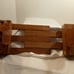 Hand-Crafted Wooden Sliding Adjustable Apple Bookends