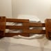 Hand-Crafted Wooden Sliding Adjustable Apple Bookends