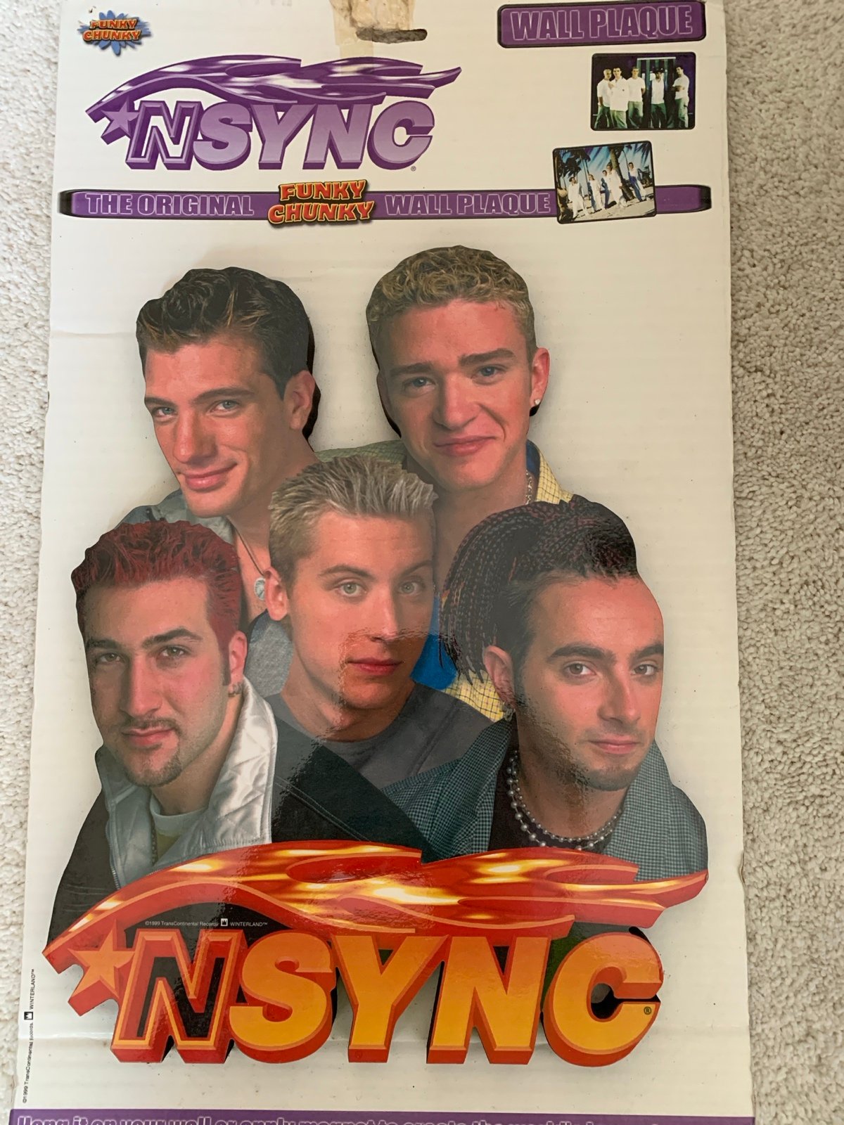 1999 *NSYNC Wall Plaque