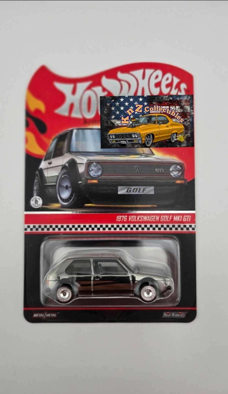 Hot Wheels RLC 1976  Volkswagen Golf MK1 GTI