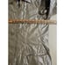 Vintage 80s Nutmeg Metallic Gold Oversized Coat Linen Blend Womens Plus 16 Retro
