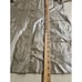Vintage 80s Nutmeg Metallic Gold Oversized Coat Linen Blend Womens Plus 16 Retro