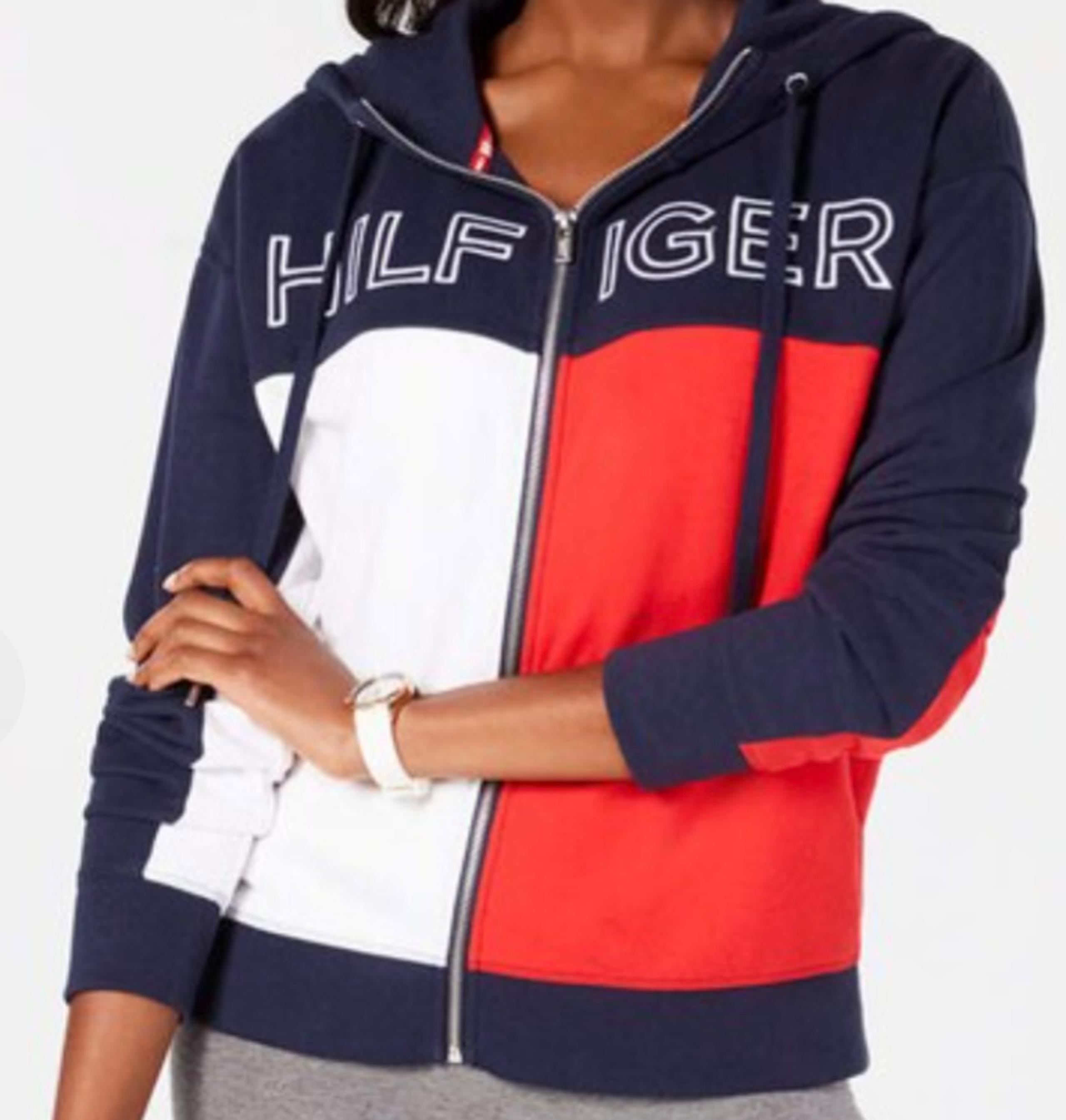 Tommy Hilfiger Sport Logo Heritage Zip-Front Hoodie Size XL NWT MSRP $69.50
