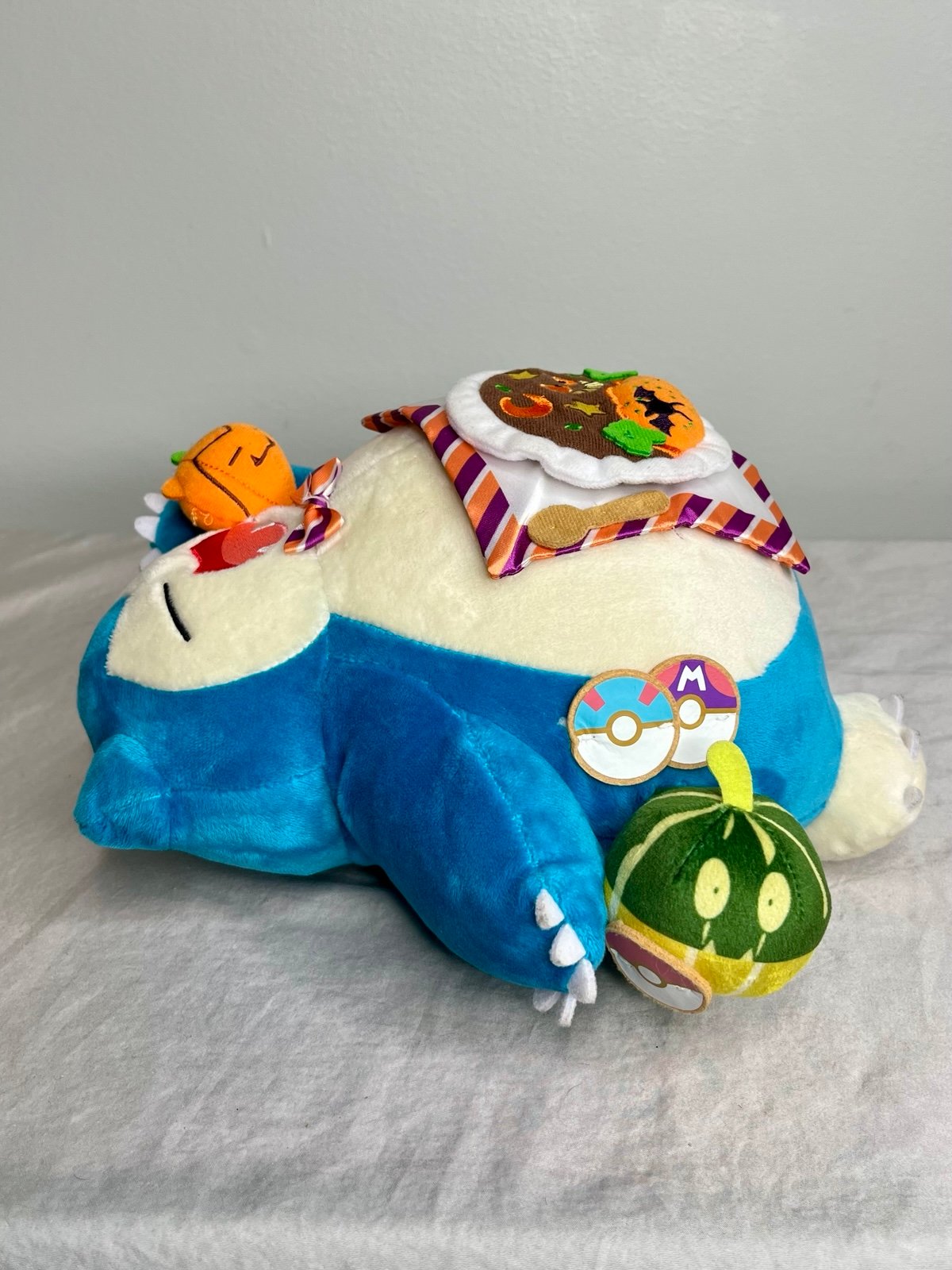 Pokemon Center Pokémon Pumpkin Banquet Snorlax Plush Doll 2021 Halloween