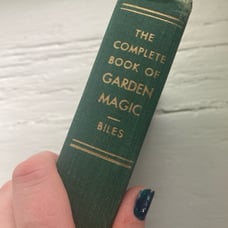 The Complete Book Of Garden Magic // Vintage Hardback Book // Plants
