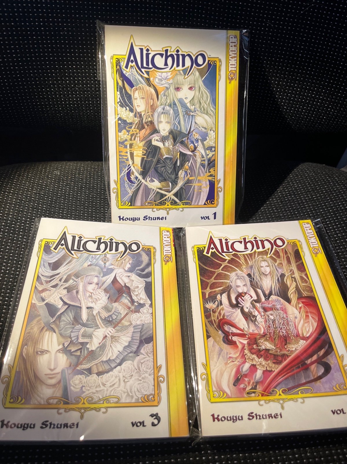 Alichino Volumes 1, 2, 3 by Kouyu Shurei (2005, manga) English Beautiful