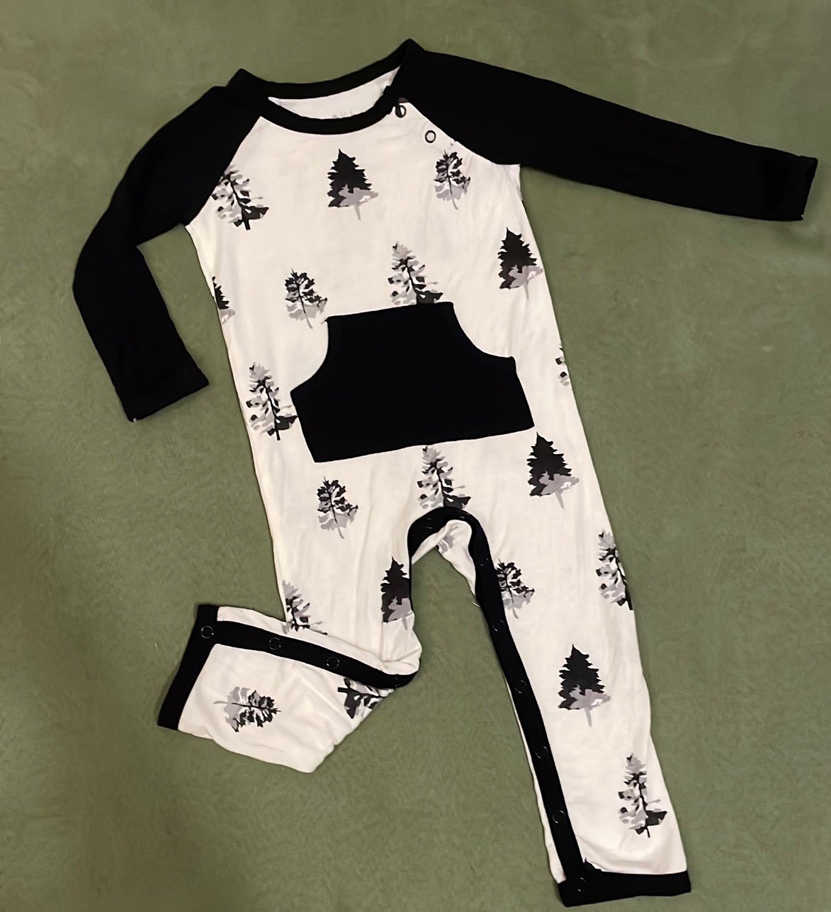 Kyte baby 12-18m Black Trees longall
