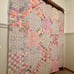 Handmade Irish chain quilt