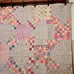 Handmade Irish chain quilt