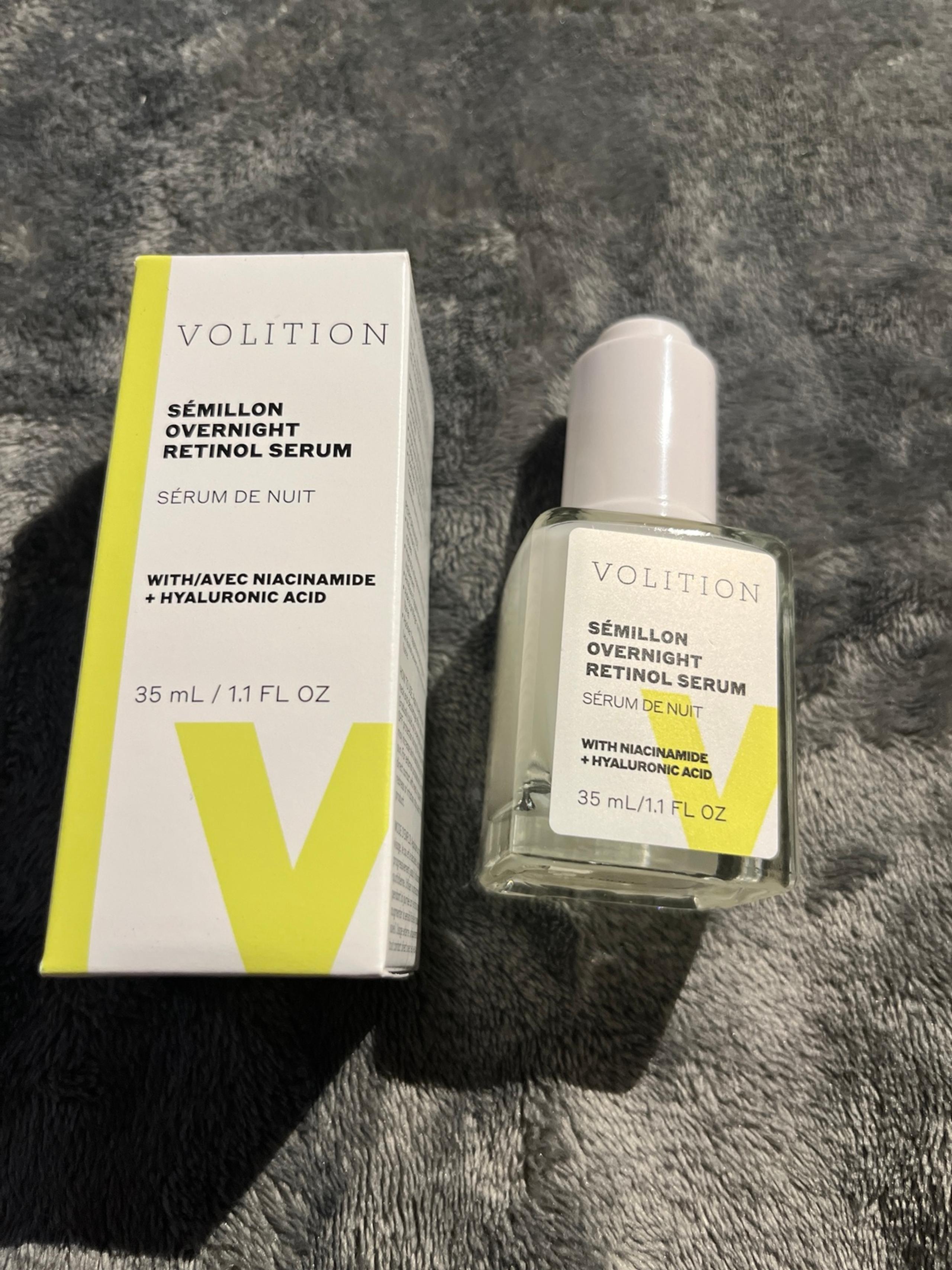Volition semillon overnight retinol serum