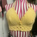 Crochet top bra